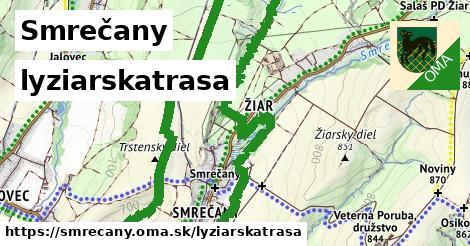 Smrečany Lyžiarske trasy  