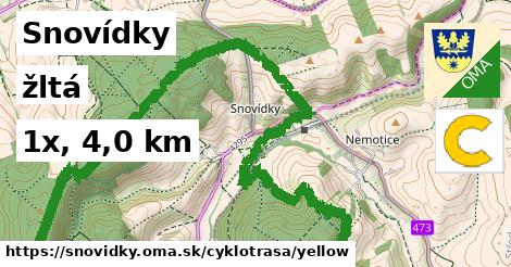 Snovídky Cyklotrasy žltá 