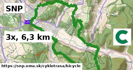 SNP Cyklotrasy bicycle 