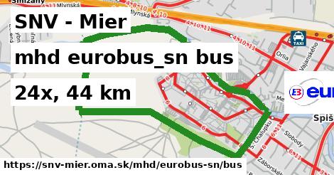 SNV - Mier Doprava eurobus-sn bus