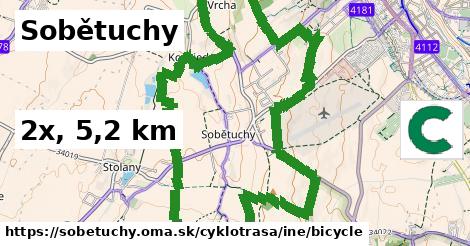 Sobětuchy Cyklotrasy iná bicycle