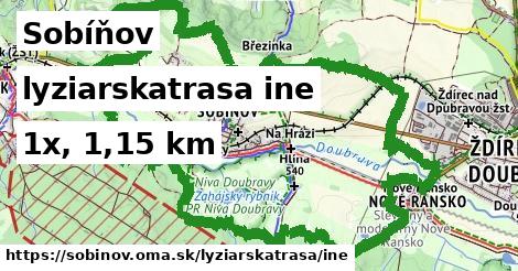 Sobíňov Lyžiarske trasy iná 
