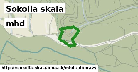 Sokolia skala Doprava  