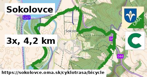 Sokolovce Cyklotrasy bicycle 