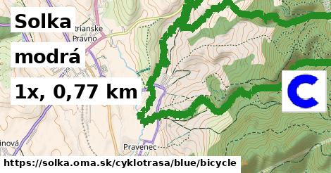 Solka Cyklotrasy modrá bicycle