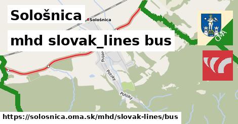 Sološnica Doprava slovak-lines bus