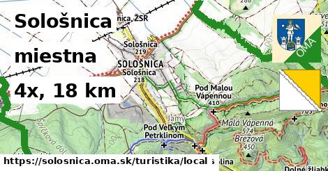 Sološnica Turistické trasy miestna 