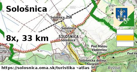 Sološnica Turistické trasy  