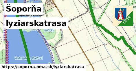 Šoporňa Lyžiarske trasy  