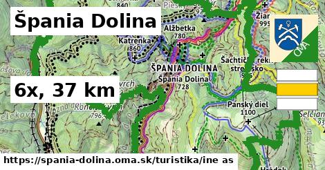 Špania Dolina Turistické trasy iná 