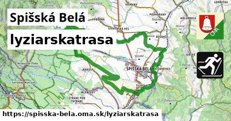 Spišská Belá Lyžiarske trasy  