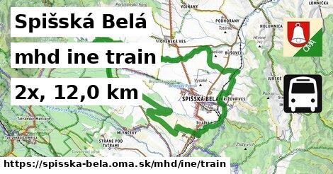 Spišská Belá Doprava iná train
