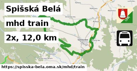 Spišská Belá Doprava train 