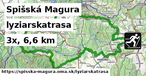 Spišská Magura Lyžiarske trasy  