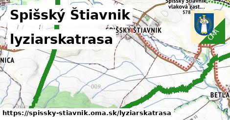 Spišský Štiavnik Lyžiarske trasy  