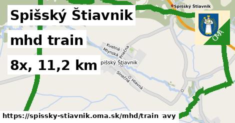 Spišský Štiavnik Doprava train 