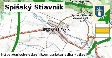 Spišský Štiavnik Turistické trasy  