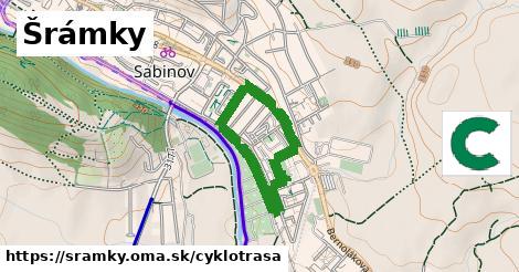Šrámky Cyklotrasy  