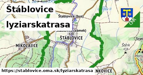 Štáblovice Lyžiarske trasy  