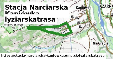 Stacja Narciarska Kaniówka Lyžiarske trasy  