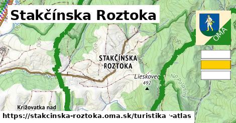 Stakčínska Roztoka Turistické trasy  
