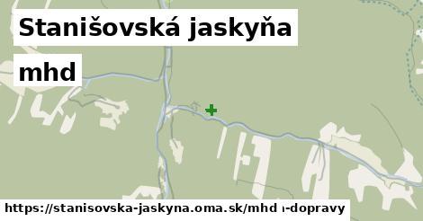 Stanišovská jaskyňa Doprava  