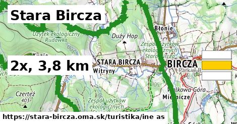 Stara Bircza Turistické trasy iná 
