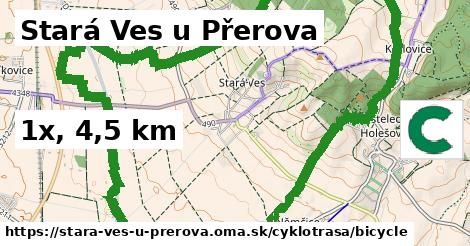 Stará Ves u Přerova Cyklotrasy bicycle 