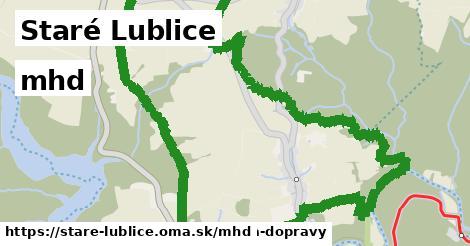Staré Lublice Doprava  