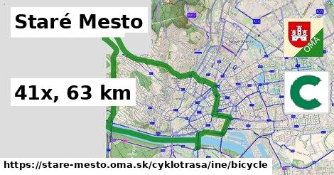 Staré Mesto Cyklotrasy iná bicycle