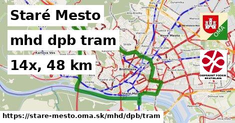 Staré Mesto Doprava dpb tram