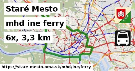 Staré Mesto Doprava iná ferry