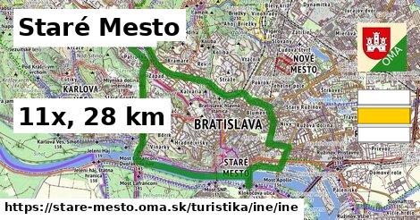 Staré Mesto Turistické trasy iná iná