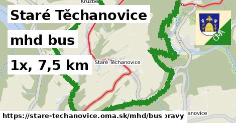 Staré Těchanovice Doprava bus 