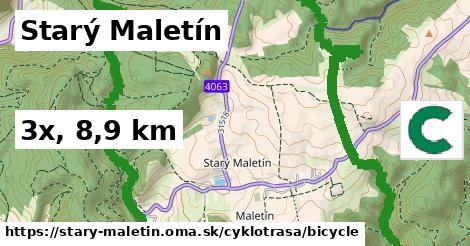 Starý Maletín Cyklotrasy bicycle 