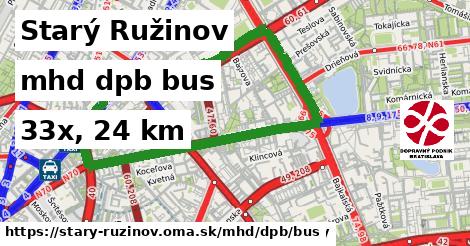 Starý Ružinov Doprava dpb bus