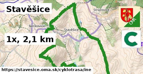 Stavěšice Cyklotrasy iná 