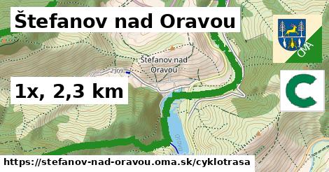 Štefanov nad Oravou Cyklotrasy  