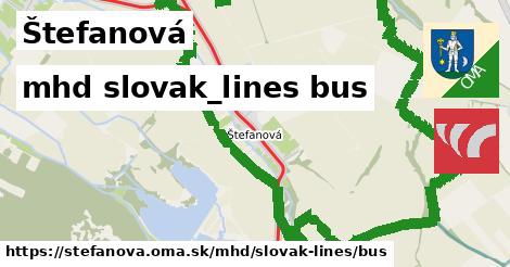 Štefanová Doprava slovak-lines bus