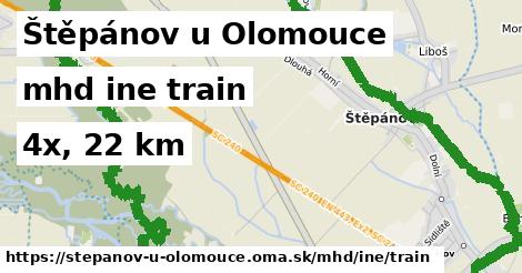 Štěpánov u Olomouce Doprava iná train