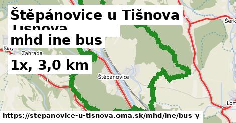 Štěpánovice u Tišnova Doprava iná bus