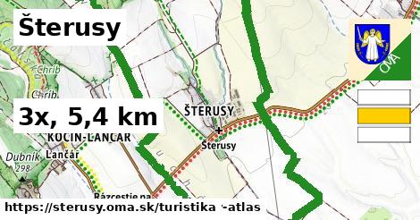 Šterusy Turistické trasy  