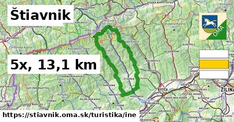 Štiavnik Turistické trasy iná 