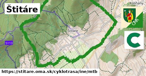 Štitáre Cyklotrasy iná mtb