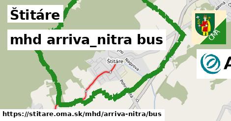 Štitáre Doprava arriva-nitra bus