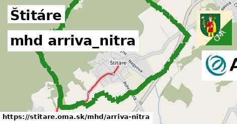 Štitáre Doprava arriva-nitra 