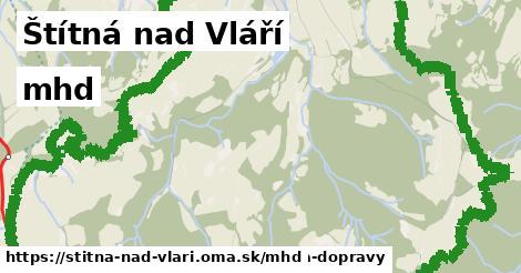 Štítná nad Vláří Doprava  