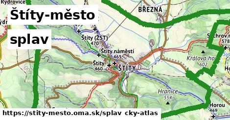 Štíty-město Splav  