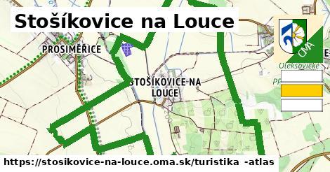 Stošíkovice na Louce Turistické trasy  