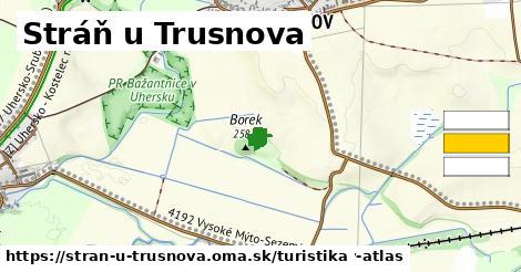 Stráň u Trusnova Turistické trasy  